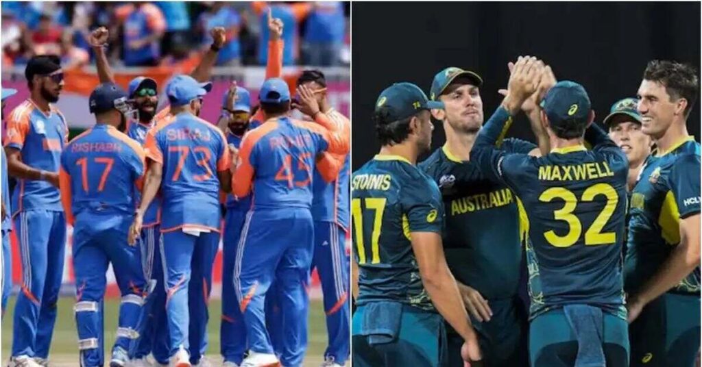 Australian Men’s cricket team vs India National Cricket Team timeline